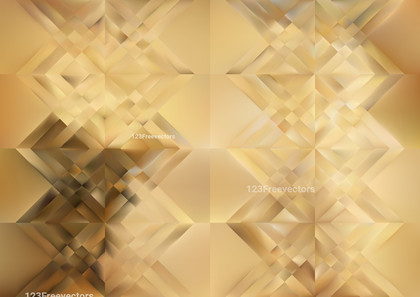 Geometric Abstract Brown Background