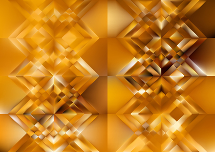 Abstract Geometric Orange Background Vector Illustration