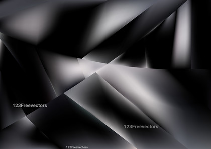 Abstract Geometric Black and Grey Background Design