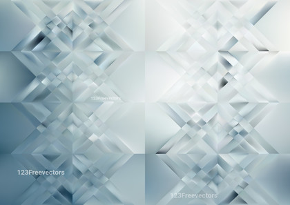 Geometric Abstract Blue and White Background