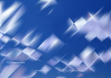 Abstract Blue and White Geometric Background Graphic
