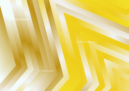 Abstract Yellow and White Geometric Background
