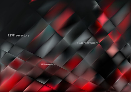 Black Grey and Red Abstract Geometric Background Vector