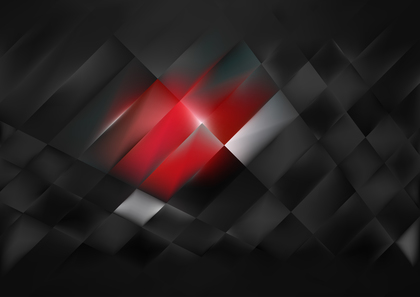 Abstract Geometric Black Grey and Red Background