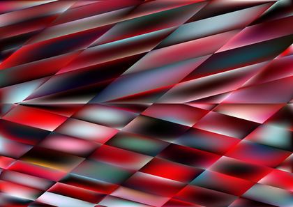 Abstract Geometric Black Red and Blue Background
