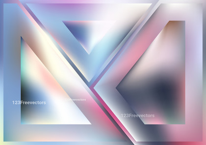 Abstract Pink Blue and White Geometric Background