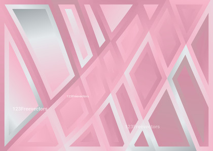Pink Blue and White Abstract Geometric Background Image