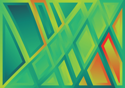 Red Green and Blue Geometric Abstract Background