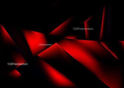 Cool Red Abstract Shiny Geometric Background
