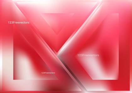 Geometric Shiny Red and White Background