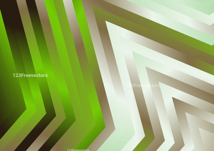 Geometric Shiny Brown Green and White Background