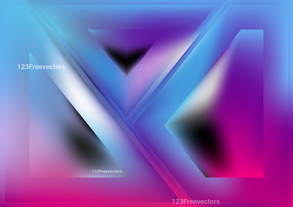 Geometric Shiny Pink Blue and White Background Illustration