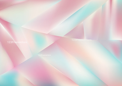 Shiny Pink Blue and White Geometric Background Design