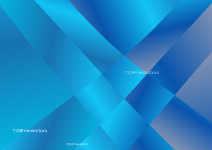 Blue Gradient Geometric Shapes Background