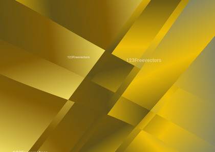 Geometric Shapes Gold Gradient Background Vector Image