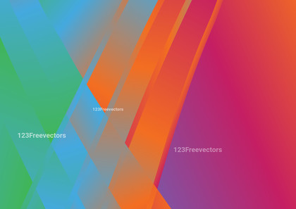 Colorful Gradient Geometric Background