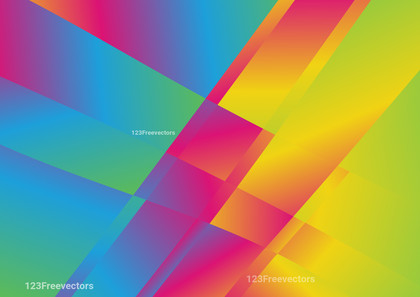 Colorful Gradient Modern Geometric Background