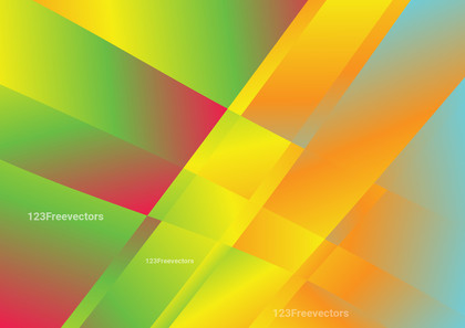 Colorful Gradient Geometric Shapes Background