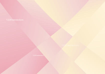 Pink and Beige Gradient Modern Geometric Shapes Background