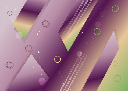 Purple and Green Abstract Gradient Modern Geometric Background Vector Image
