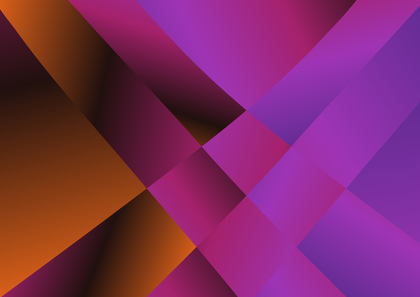 Purple Pink and Brown Gradient Modern Geometric Shapes Background