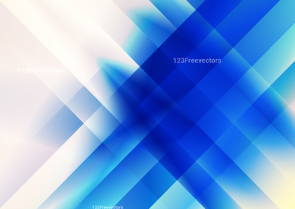 Abstract Blue and White Fractal Stripes Background