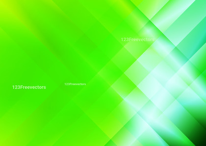 Green and White Abstract Fractal Stripes Modern Background