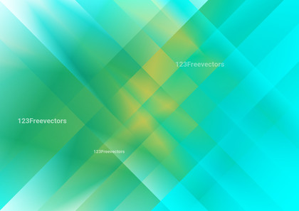 Blue Green and Yellow Fractal Stripes Background