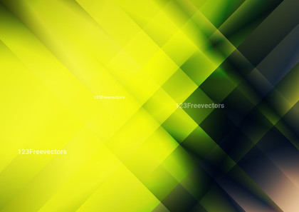 Green Yellow and Brown Fractal Stripes Modern Background
