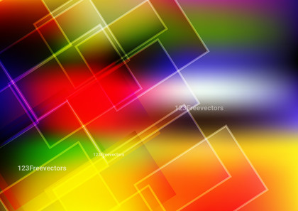 Modern Abstract Colorful Squares Background Graphic