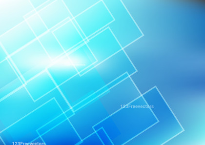 Modern Blue and White Square Abstract Background Vector