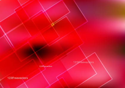 Abstract Pink and Red Square Modern Background