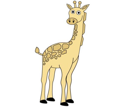 Free Giraffe Vector