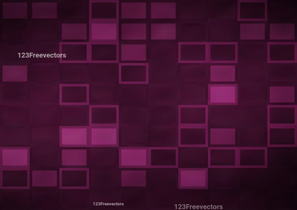 Dark Pink Square Cube Background Vector Art
