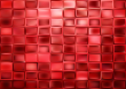 Abstract Red Cube Background Image
