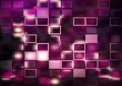 Abstract Purple Black and White 3D Cube Background