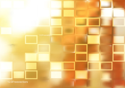 Abstract Orange and White 3D Cube Background