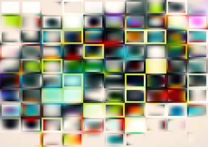 Abstract Red Green and Blue Cube Background Vector Eps