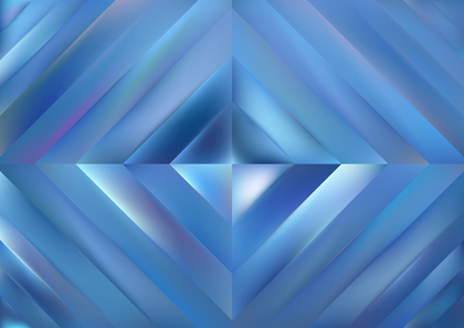 Blue Rhombus Geometric Background