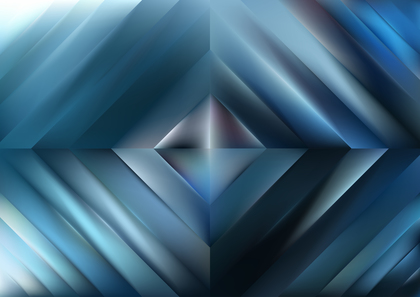 Dark Blue Concentric Rhombus Geometric Background