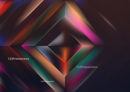 Abstract Cool Rhombus Geometric Background