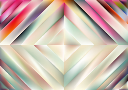 Pink Blue and Brown Concentric Rhombus Geometric Background Vector Eps