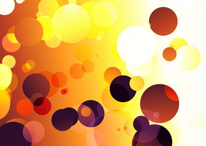 Purple Orange and White Abstract Circle Shapes Background Vector Eps