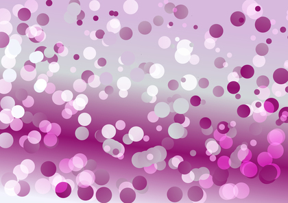 Pink and White Circle Background Image