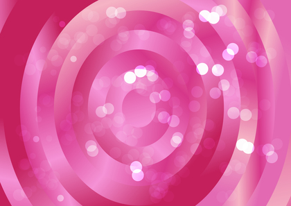 Abstract Pink Concentric Circles Background Vector Eps
