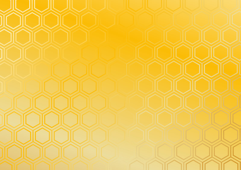 Honeycomb Pattern Background Vector