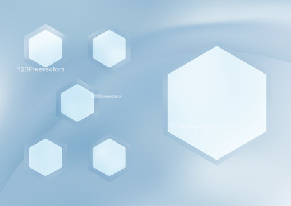 Blue and White Hexagon Shape Background Image