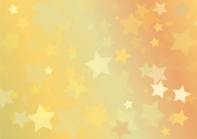Light Orange Star Background Vector Eps