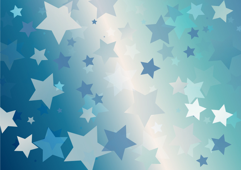 Abstract Blue and Beige Star Background