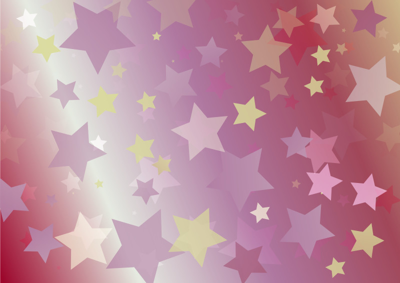 Abstract Pink and Brown Star Background